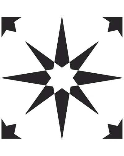 Floorpops Discontinued  Altair Peel & Stick Floor Tiles In Black