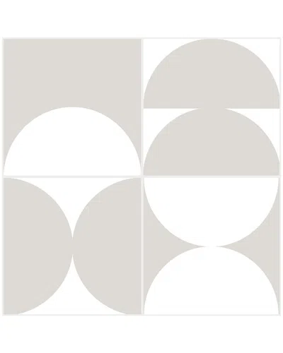 Floorpops Discontinued  Eclipse Peel & Stick Floor Tiles In White