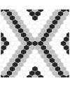 Floorpops Discontinued  Leyton Peel & Stick Floor Tiles In Black