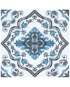 Floorpops Discontinued  Marrakesh Peel & Stick Floor Tiles In Blue