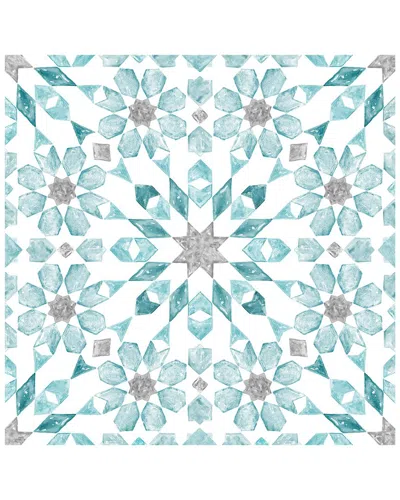Floorpops Discontinued  Radiance Peel & Stick Floor Tiles In Blue