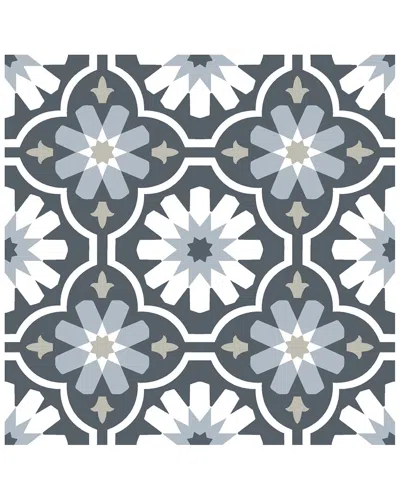 Floorpops Discontinued  Sevilla Peel & Stick Floor Tiles In Multicolor