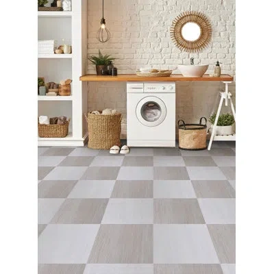 Floorpops Kingsley 0.06'' Thick 12'' W X 12'' L Stone Vinyl In Brown