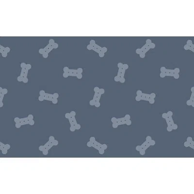 Floorpops Kitchen Mat In Blue