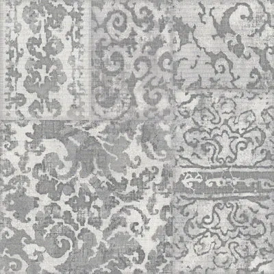 Floorpops Rahele 12" X 12" X 1.5mm Vinyl Tile In Gray