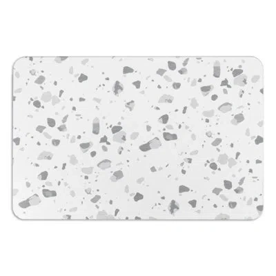 Floorpops Stone Bath Mat With Non-slip Backing
