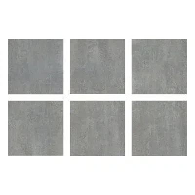 Floorpops Tundra 12" X 12" X 1.52mm Vinyl Tile In Gray