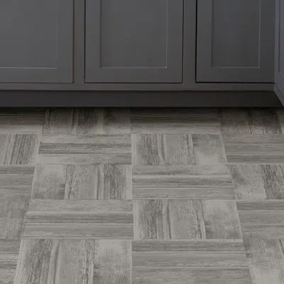Floorpops Vanleer Peel & Stick 12" X 12" X 0.06mm Vinyl Tile In Gray