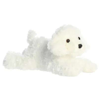 Flopsie Aurora  Bonita The Poodle Pup 12-inch Stuffed Animal Plush In White