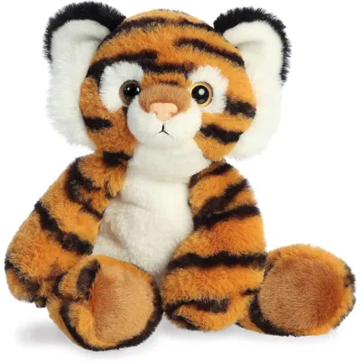 Flopsie Aurora  Topaz Tiger 12-inch Stuffed Animal Plush In Orange