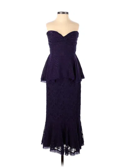 Pre-owned Flor Et.al Cocktail Dress In Purple