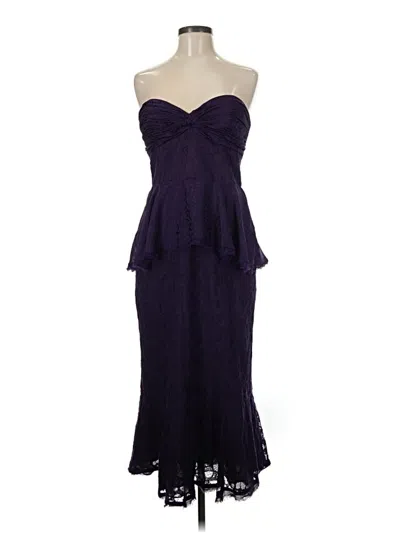 Pre-owned Flor Et.al Cocktail Dress In Purple