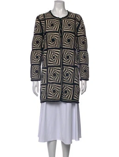 Pre-owned Flor Et.al Graphic Print Long Dress W/ Tags In Multicolor