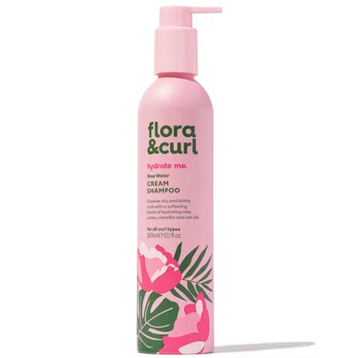 Flora & Curl Rose Water Cream Shampoo 300ml In White