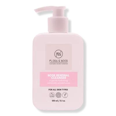 Flora & Noor Rose Renewal Tri-peptide And Ceramide Cleanser