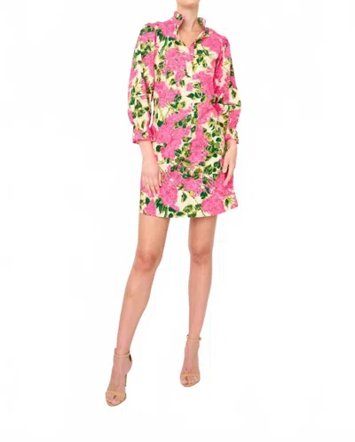 Flora Bea Adelina Dress In Pink Antigua Island In Multi