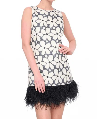 Flora Bea Ellis Dress In Scooter Pie In Gray