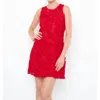 Flora Bea Ellis Tulle Dress In Red Castle In Red