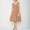 Flora Bea Fabi Dress In Tan Bombshell In Multi
