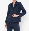 Flora Bea Fallon Coat In Navy Skies