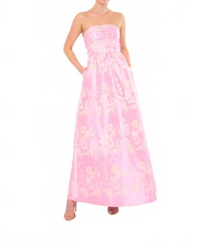 Flora Bea Mecca Maxi Dress In Pink Flower