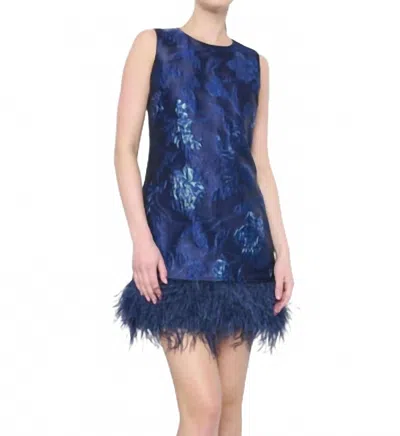 Flora Bea Mello Dress In Night Gaze In Blue