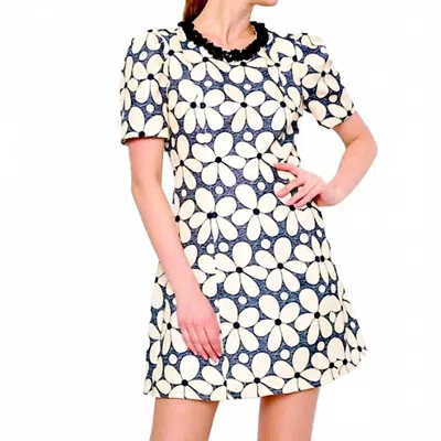 Flora Bea Mini Dress In Scooter Pie In Multi