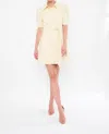 Flora Bea Neir Mini Dress In Blanca