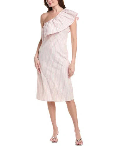 Flora Bea Nyc Adalyn Midi Dress In Neutral
