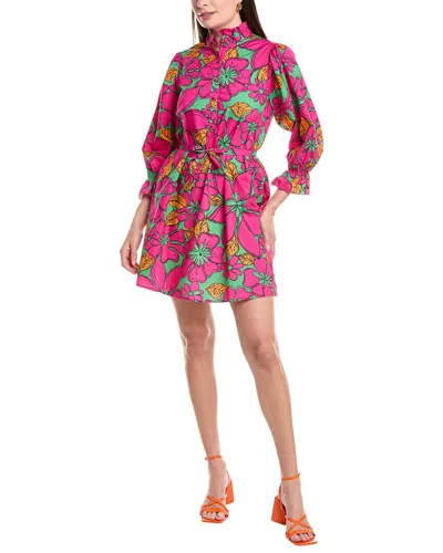 Flora Bea Nyc Adelina Mini Dress In Pink