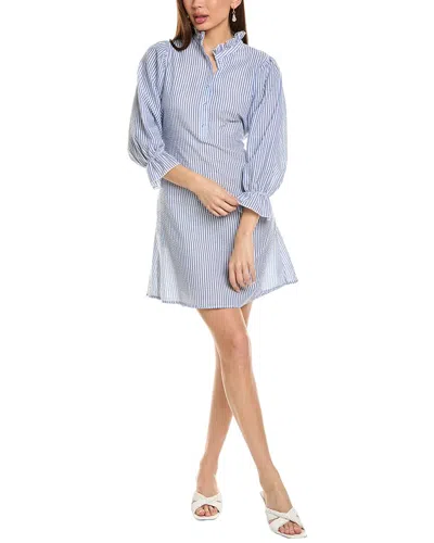 Flora Bea Nyc Adelina Mini Dress In Blue