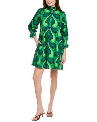 Flora Bea Nyc Adelina Mini Dress In Green