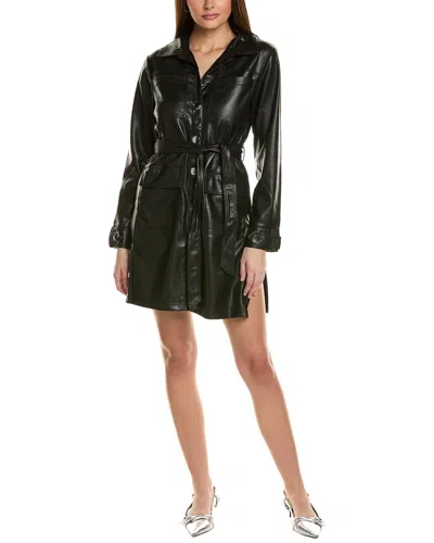 Flora Bea Nyc Adrienne Landau Shirtdress In Black