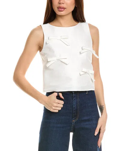 Flora Bea Nyc Bello Top In White
