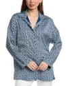 Flora Bea Nyc Briar Blouse In Blue