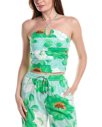 Flora Bea Nyc Brigitte Top In Animal Print