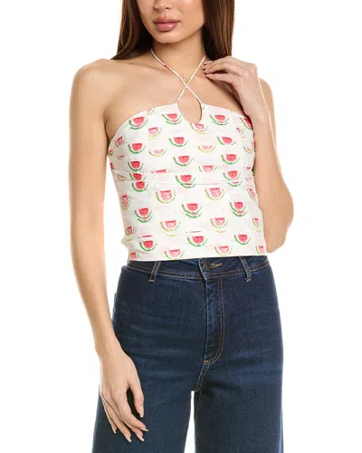 Flora Bea Nyc Brigitte Top In White