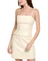 Flora Bea Nyc Cassidy Top In White