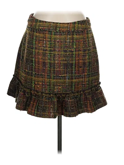 Pre-owned Flora Bea Nyc Casual Skirt In Brown