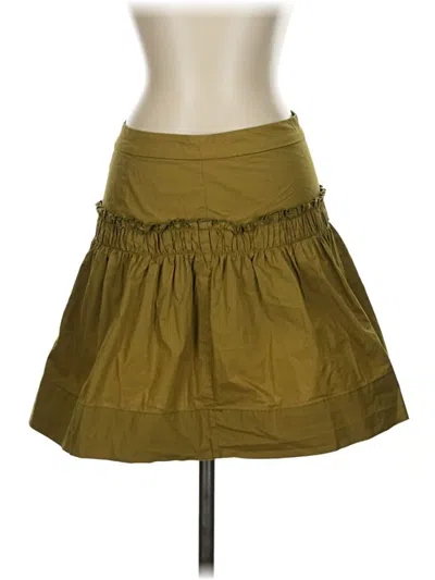 Pre-owned Flora Bea Nyc Casual Skirt In Green