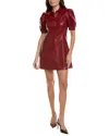 Flora Bea Nyc Colter Mini Dress In Red