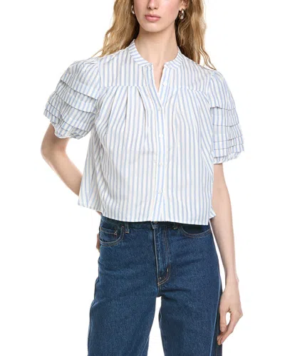 Flora Bea Nyc Contessa Top In White