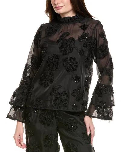 Flora Bea Nyc Coza Top In Black