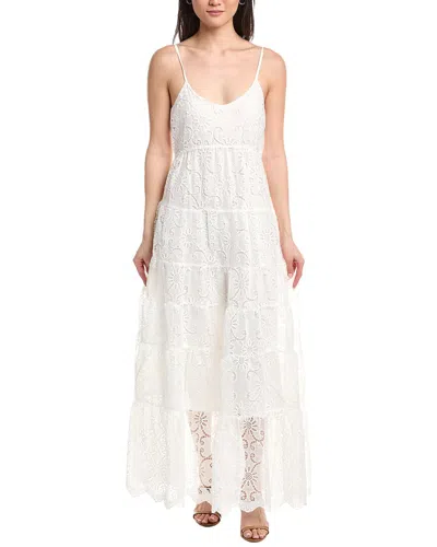 Flora Bea Nyc Davie Maxi Dress In White