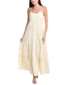 Flora Bea Nyc Davis Maxi Dress In White