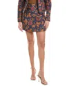 Flora Bea Nyc Dixie Mini Skirt In Multi