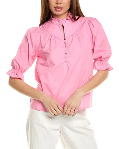 Flora Bea Nyc Edith Top In Pink