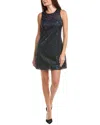 Flora Bea Nyc Ellis Mini Dress In Blue