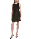 Flora Bea Nyc Ellis Sleeveless Mini Dress In Black
