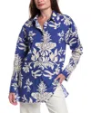 Flora Bea Nyc Elown Shirt In Blue